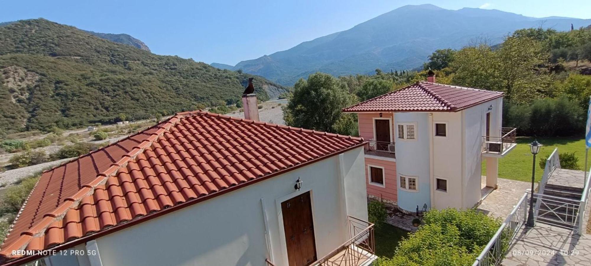 Evinos Village Resort Gefira Mpania Dış mekan fotoğraf